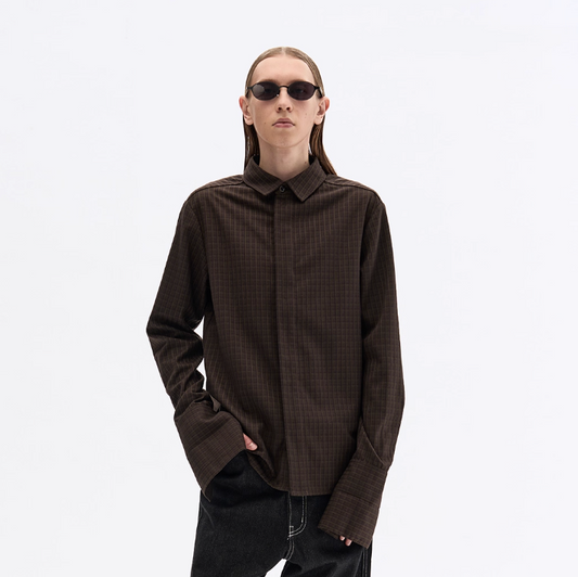 Full-Shoulder Long Sleeve Shirt