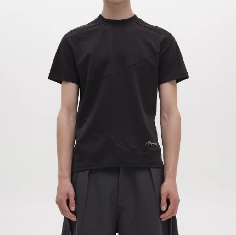 Deconstructed 3D Short Sleeve T-shirt