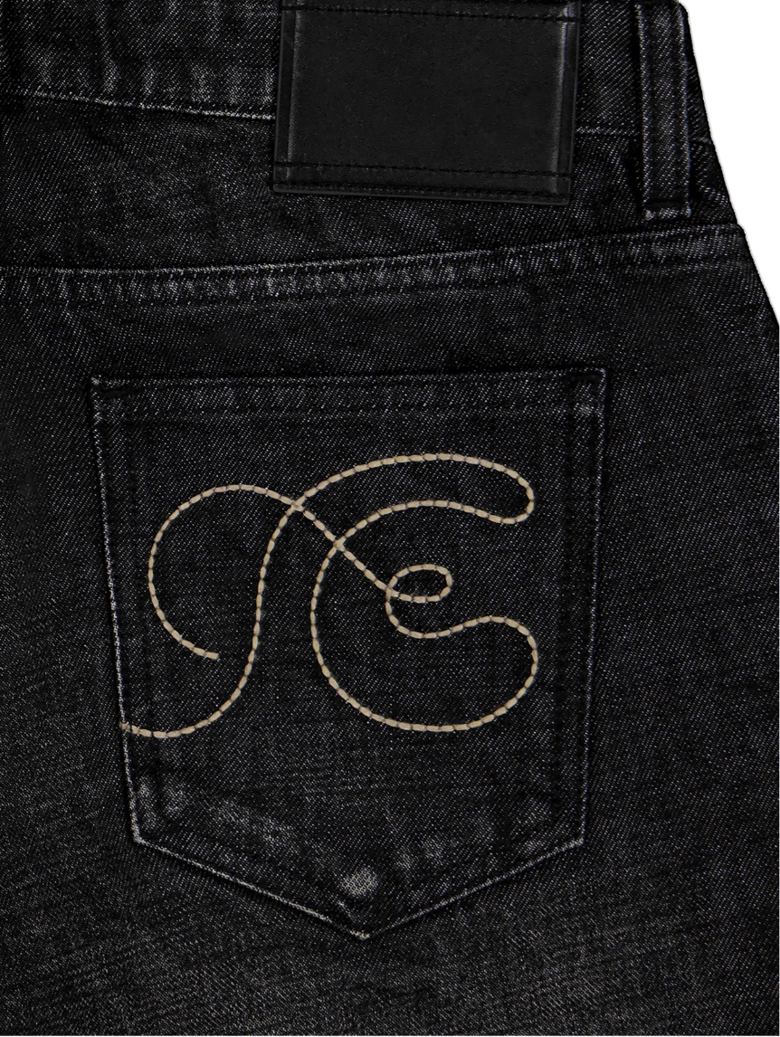 Distressed Dirty Wash Jeans