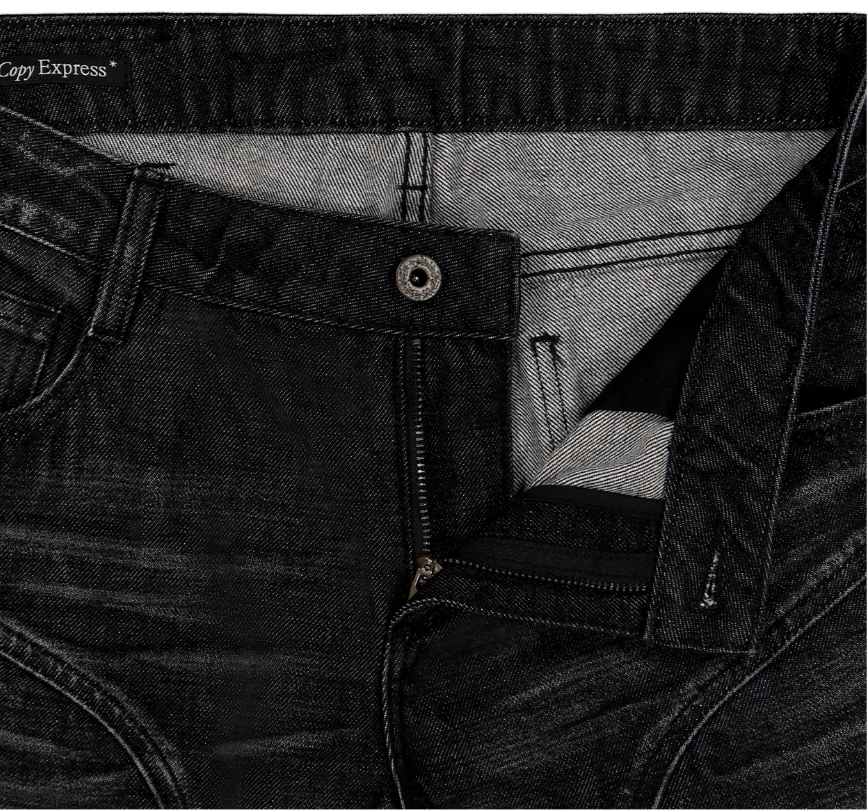 Distressed Dirty Wash Jeans