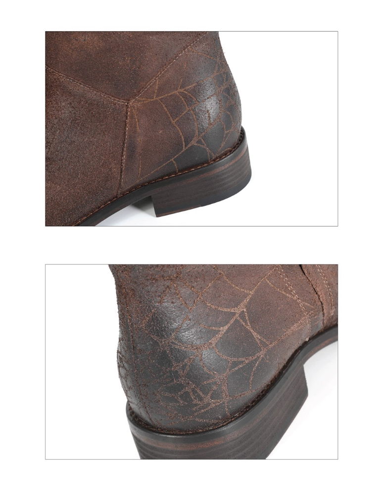 'TEXAN BOOTS'  leather Chelsea boots