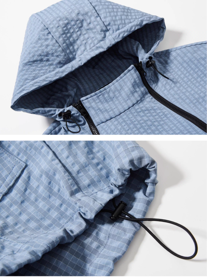 Double Zip Pullover Jacket