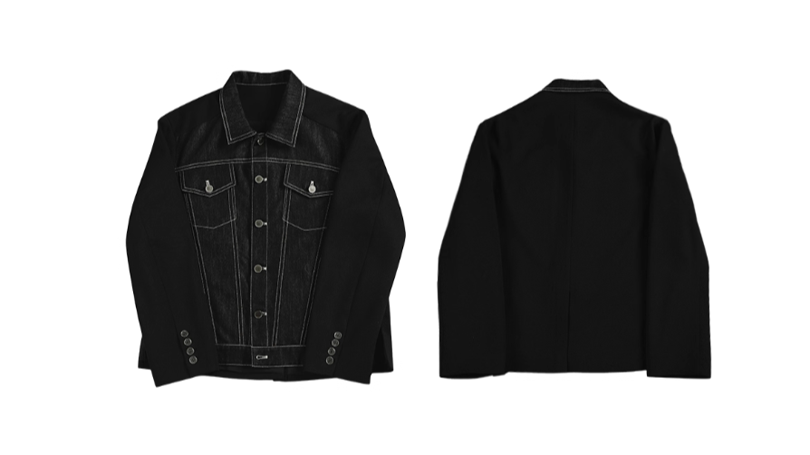 Suit Denim Jacket