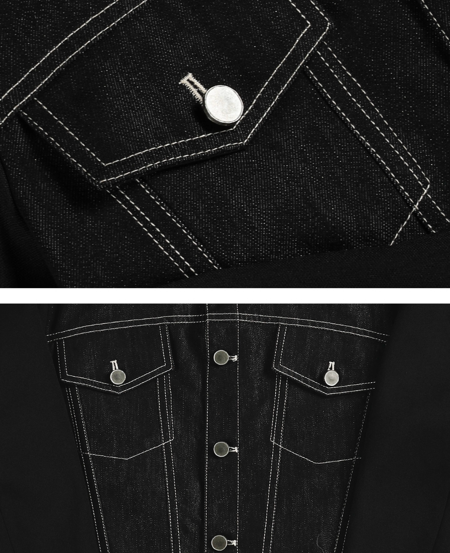 Suit Denim Jacket