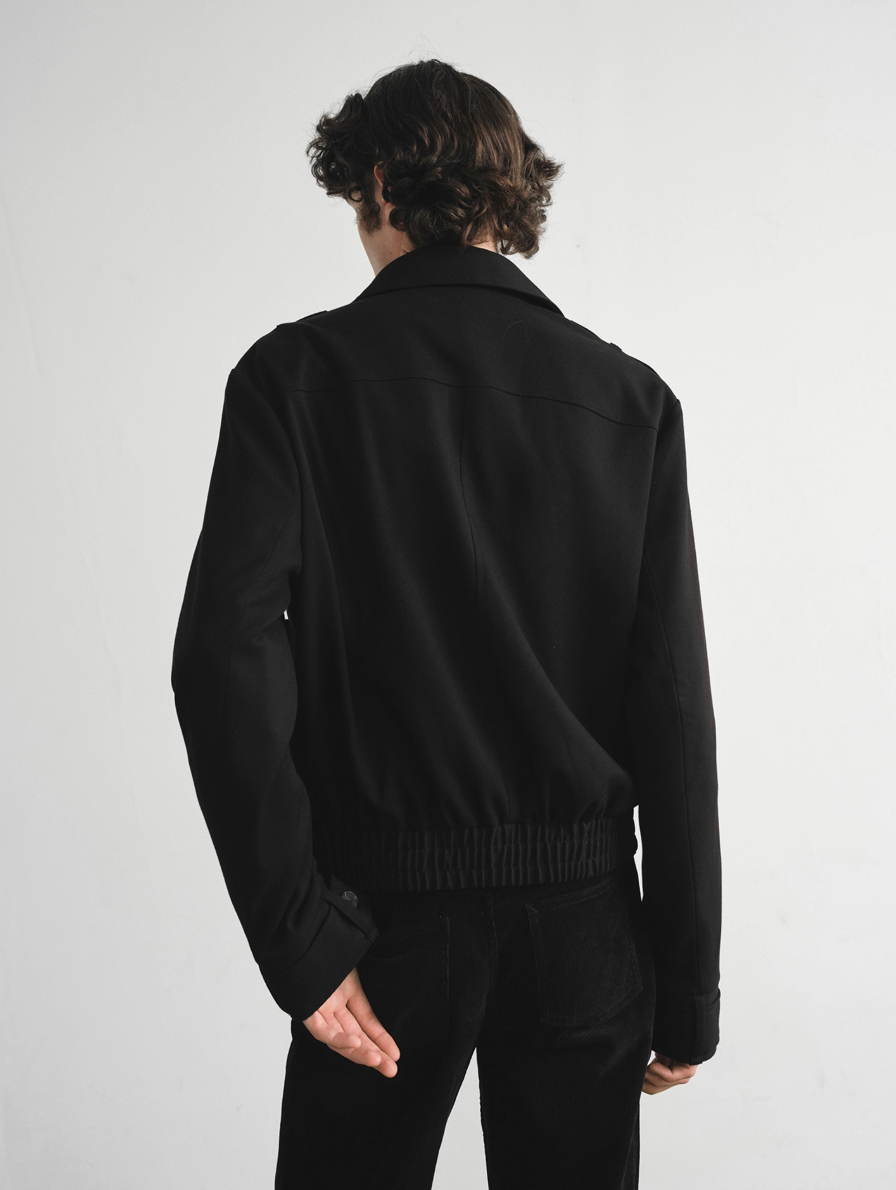 Wool Harrington Jacket