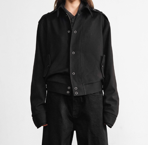 Wool Harrington Jacket