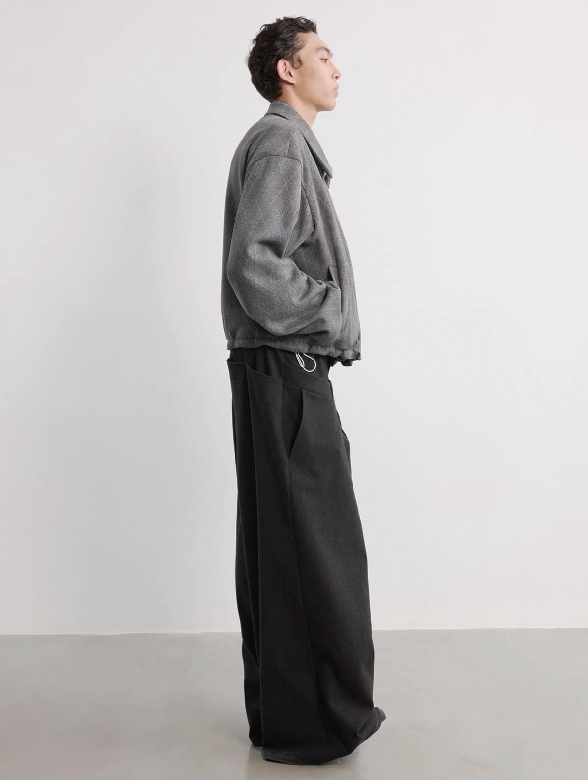 Double waist Wide Leg Pants
