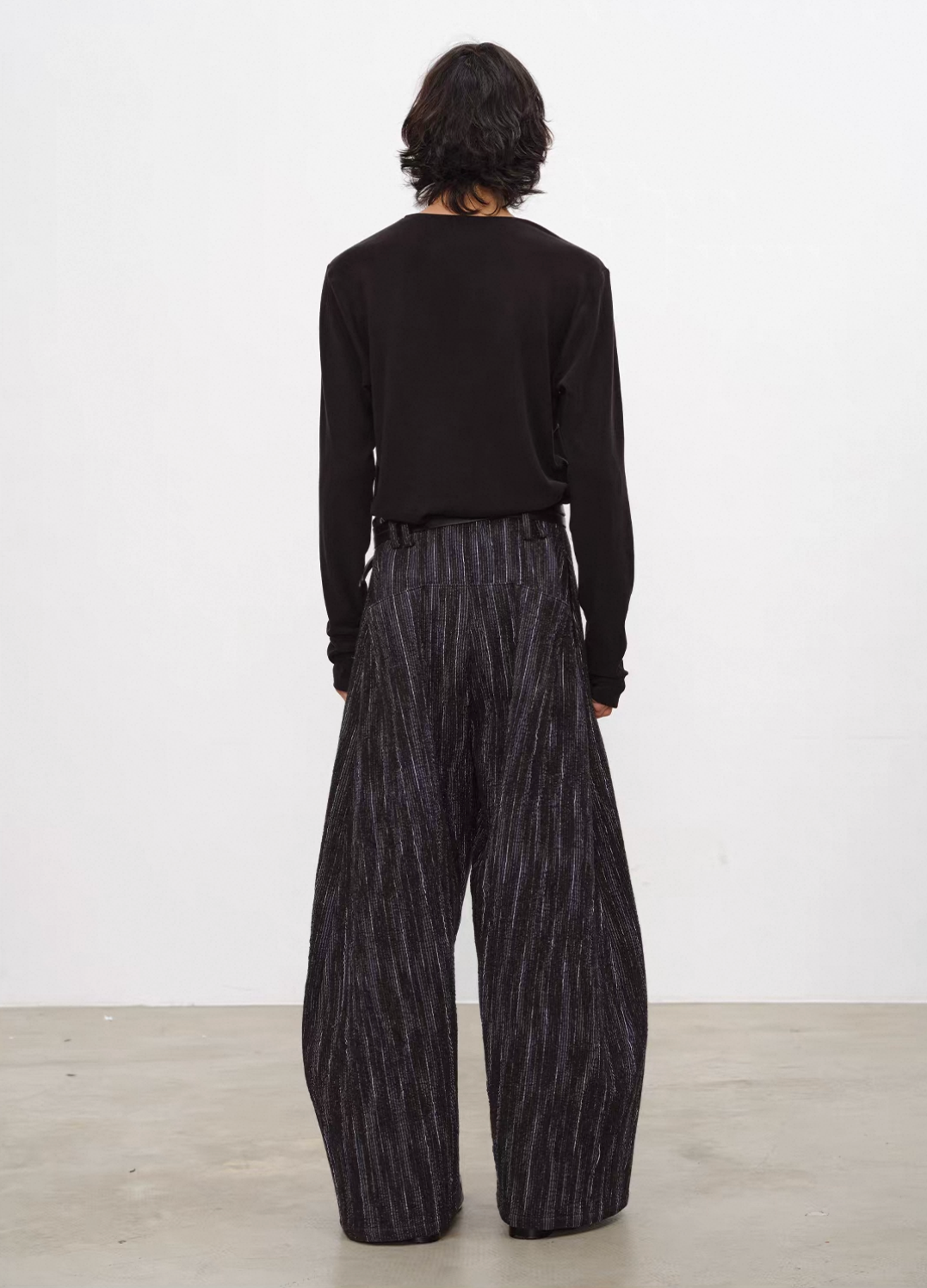 Half-Open Zip Long Sleeve T-shirt