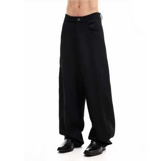 Anti-wrinkle Cropped Suit Pants