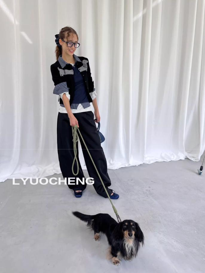 Jacquard Knitted Cardigan