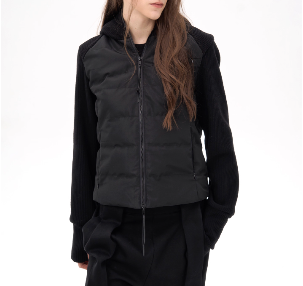 Silver Fox Rib Down Jacket