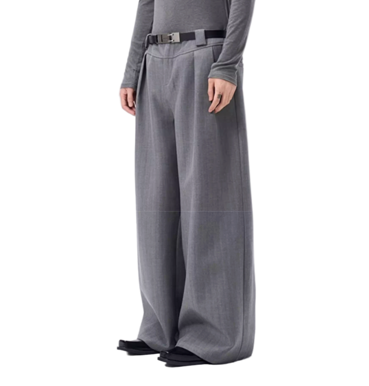 Stripe Drape Trouser