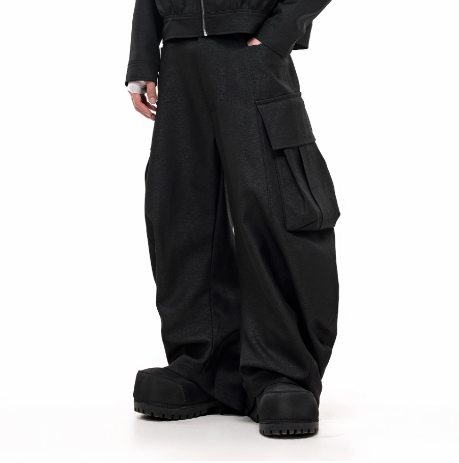 Large Pocket Draped Trouser