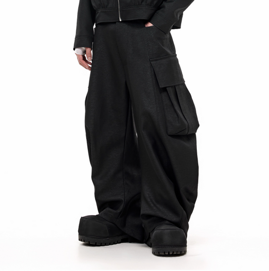 Large Pocket Draped Trouser