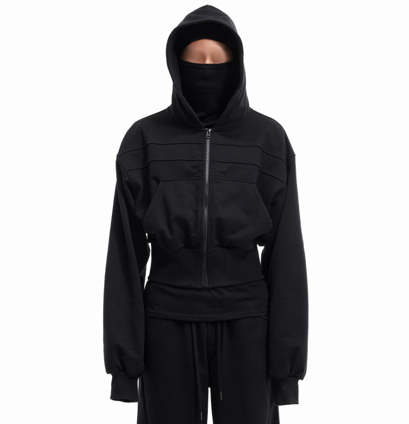 Versatile Cropped Hoodie