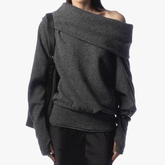 Convertible Longline Knit Top