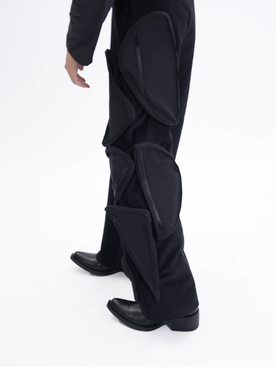 Multi-Pocket Velcro Pants