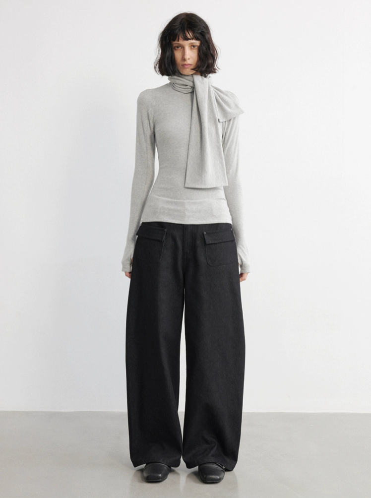 Front Flip Pocket Scimitar Trouser