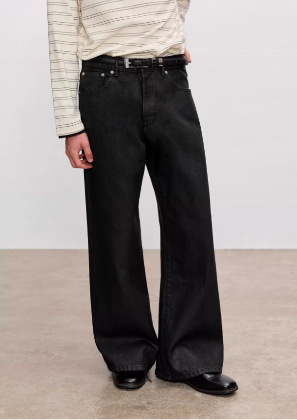 Wax Coated Okayama Jeans 14.8 oz