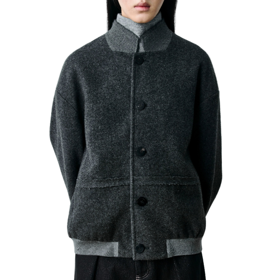 Fleece Color Blocked Jacket