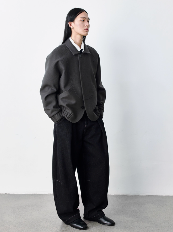 High-Count Wool Jacket