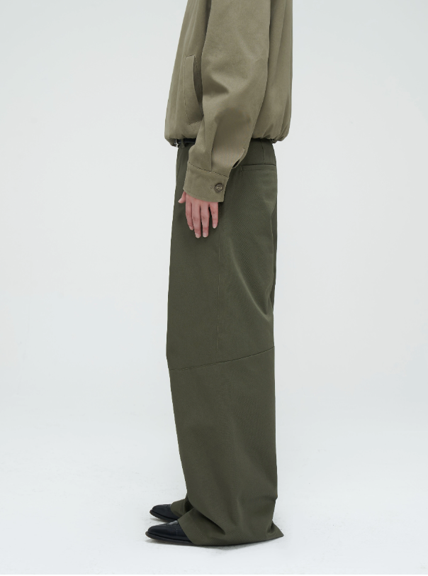 3D Cut Deconstructed Casual Pants