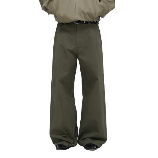 3D Cut Deconstructed Casual Pants