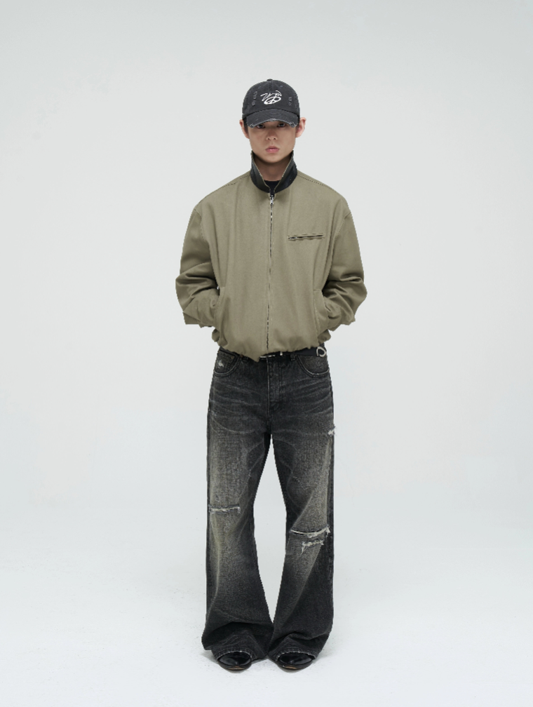 Patch Wash Destroy Jeans