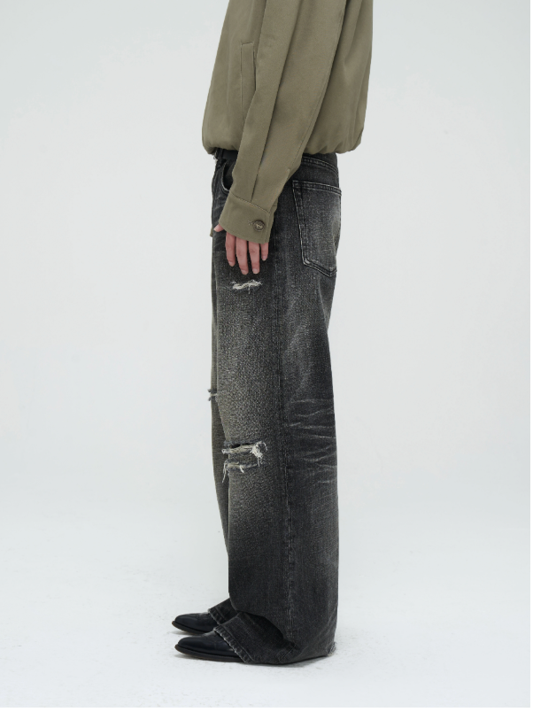 Patch Wash Destroy Jeans