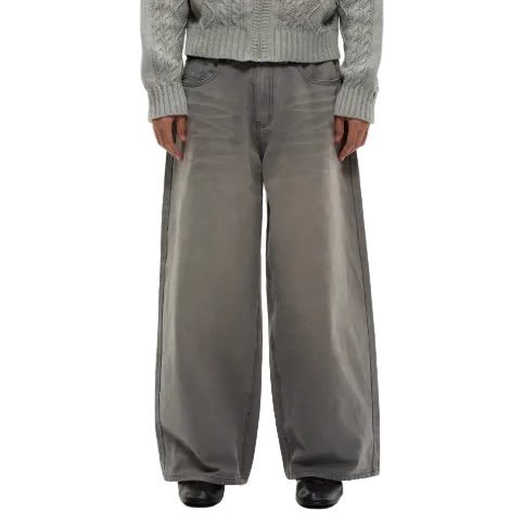 Sun-dried washed Cow 13.OZ Jeans