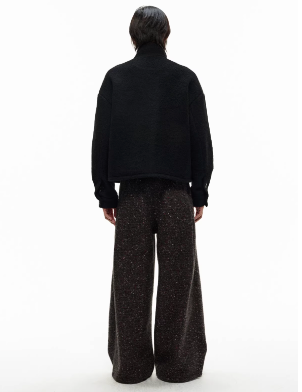 Wool Buckle Loop Jacket