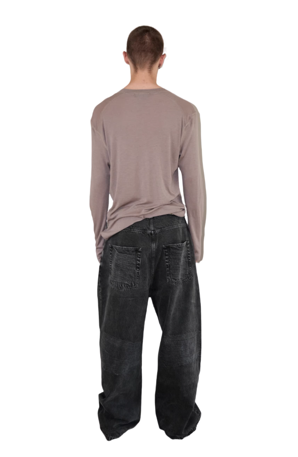 Armor Print Merino Wool Tattoo Long Sleeve T-Shirt