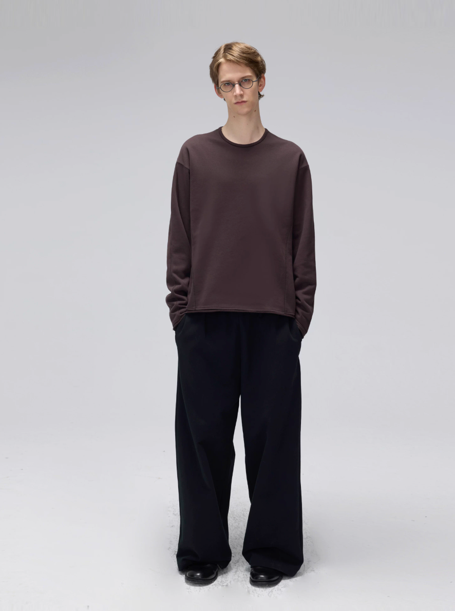 Heavy fleece warm long-sleeved T-shirt