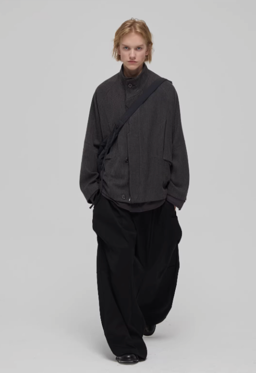 Fleece Stand Collar Jacket