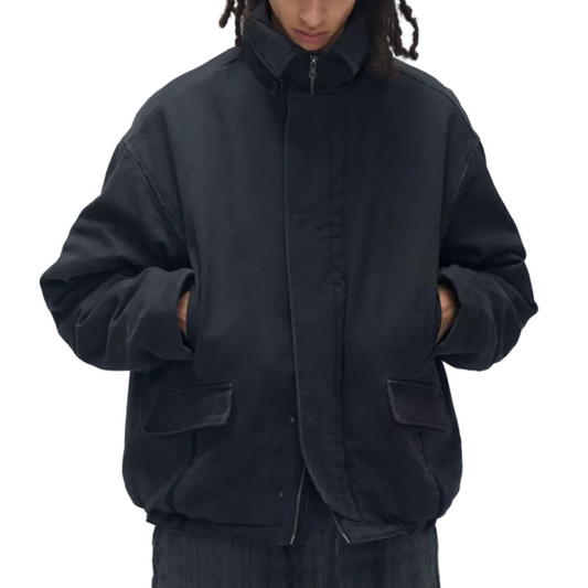 Zipper padded jacket