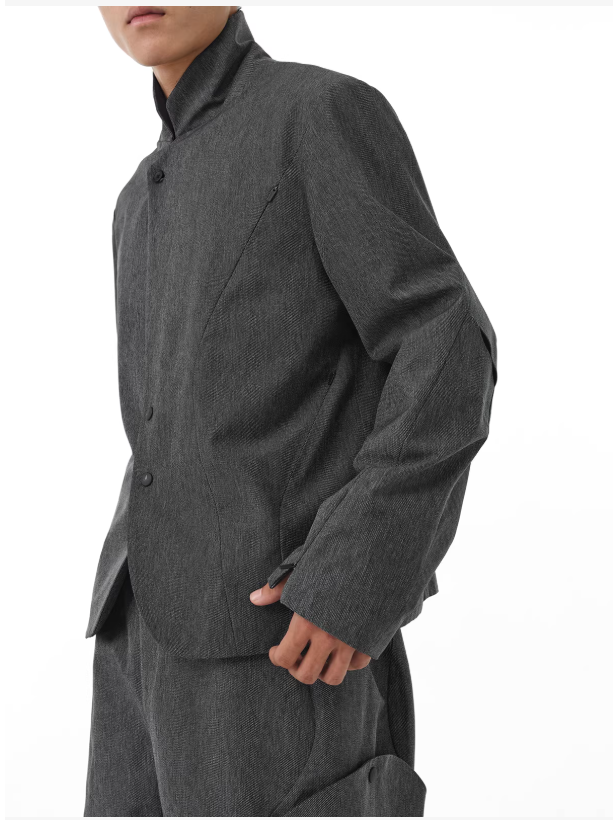 Multi-Neck Panel Interior Blazer