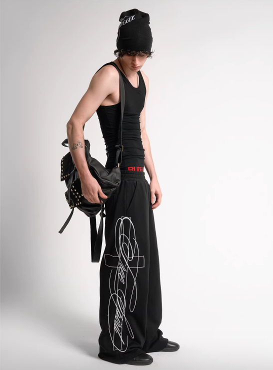 Rivet vintage punk leather backpack