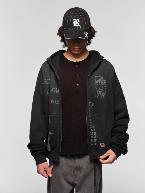 Handcuffs* Vintage Hoodie Sweatshirt