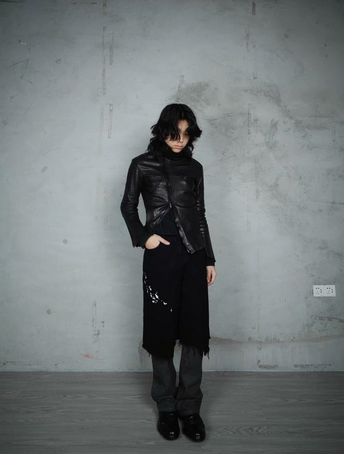 Painter cropped  jeans