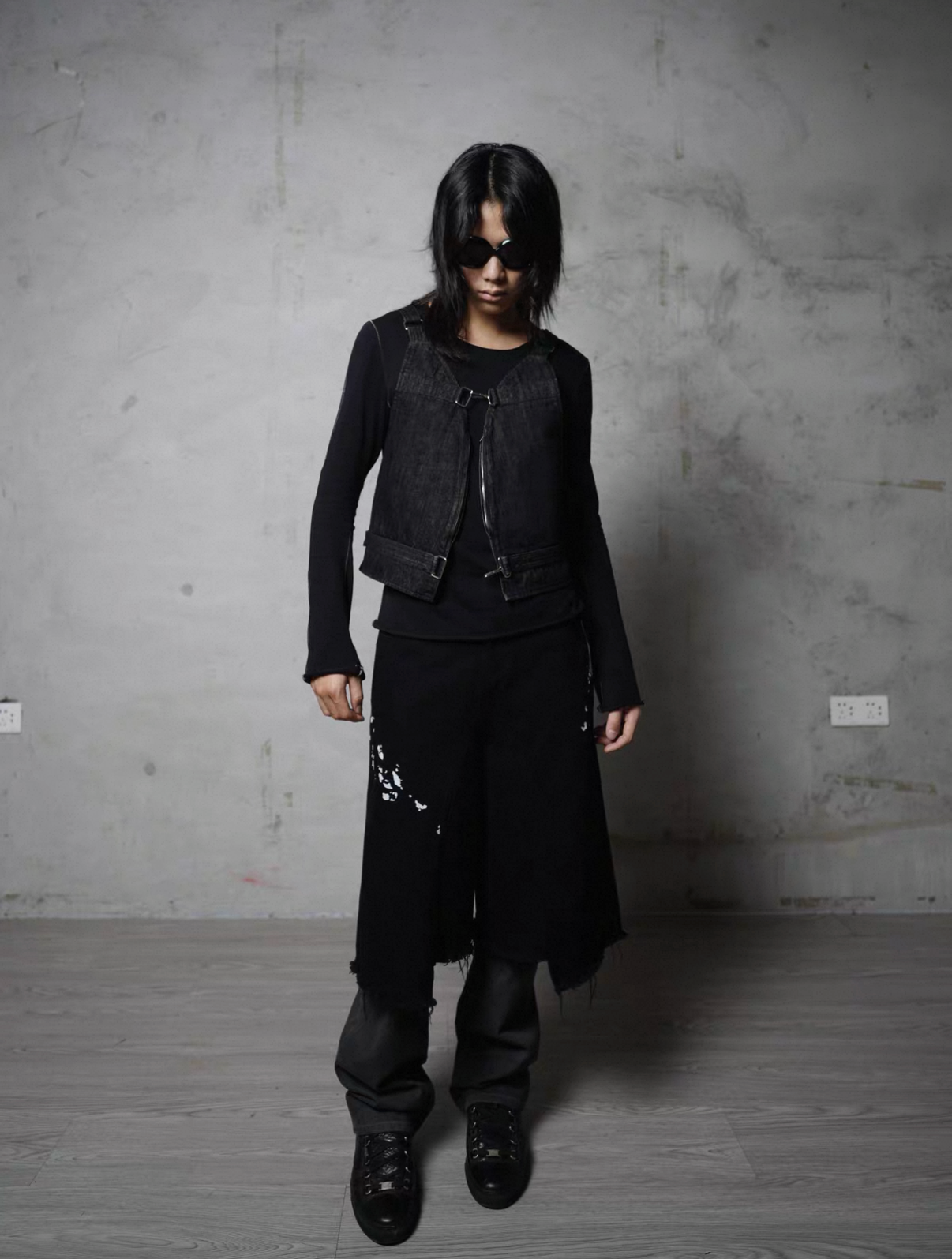 OVER LOCK Long Sleeve T-shirt