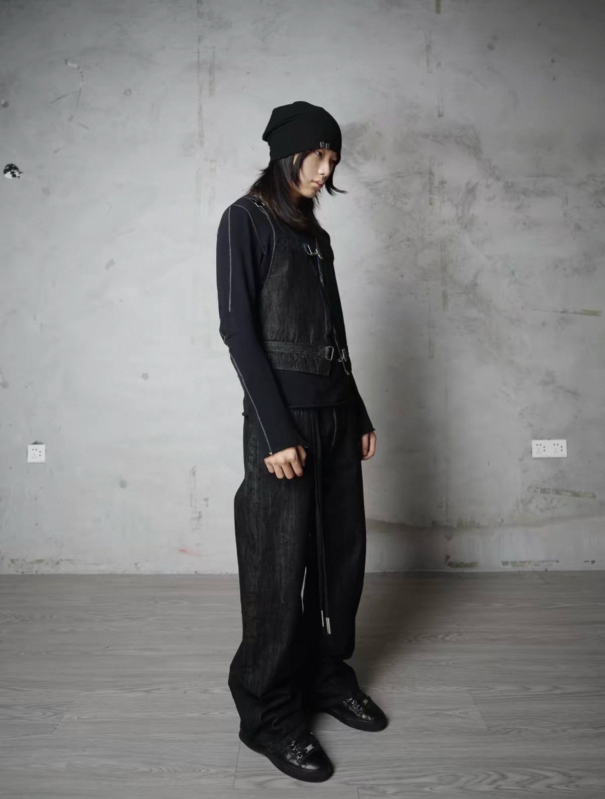 OVER LOCK Long Sleeve T-shirt