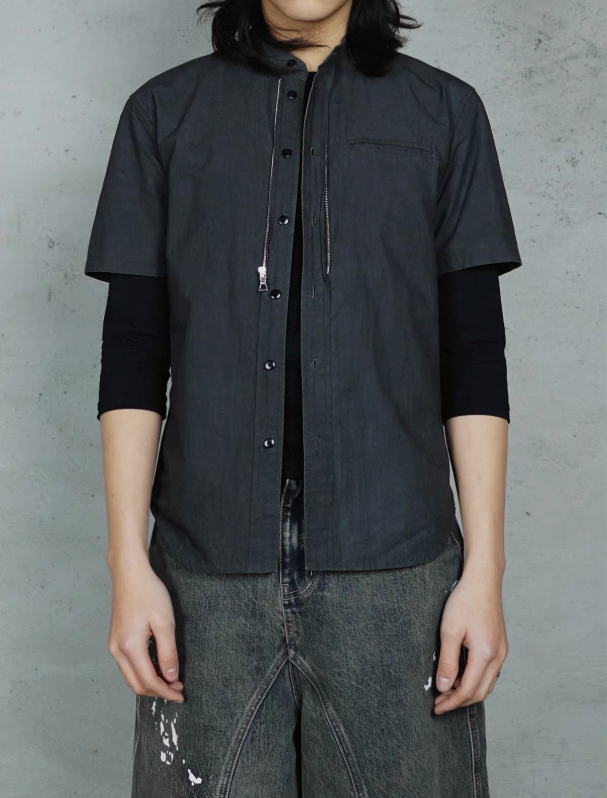 2-in-1 Plant Dyed Shirt