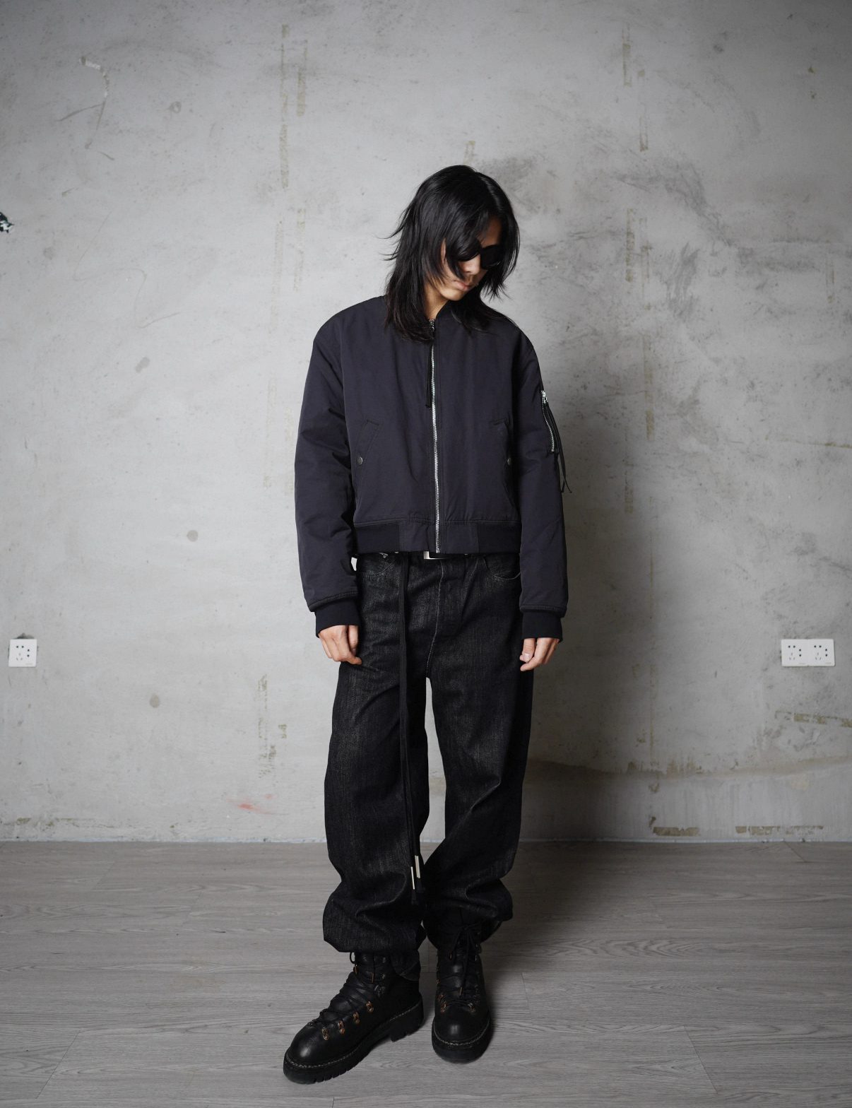 Minimalist Bomber Jacket