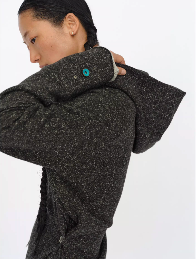 Swing Neck Hooded Wasteland Sweatshirt