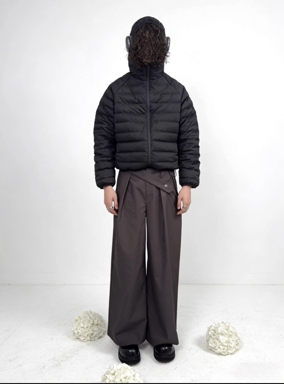 Snake Belt Multi-Form Suit Pants
