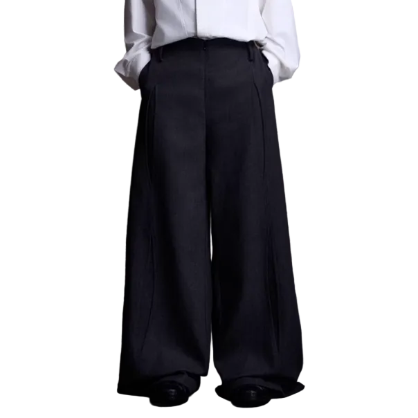 Lunar veil drape trousers