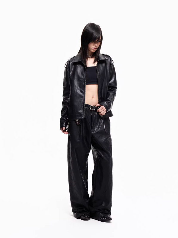 Ashen Hymn Pin-Clasped Jacket