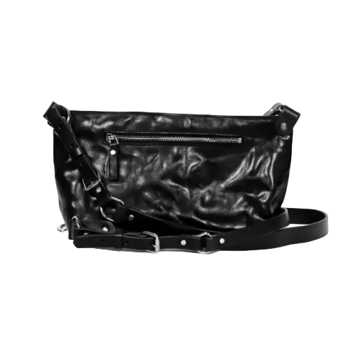 Double-strap half-moon Bag