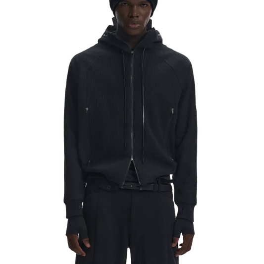 Waffle Windproof Sweatshirt