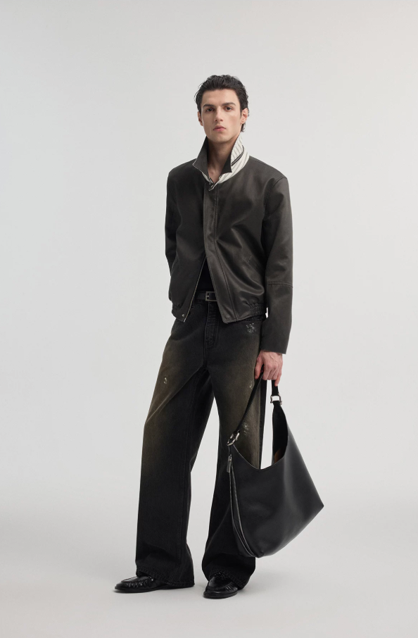 Multi-form reversible striped jacket